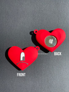 UVST sad heart shaped Airtag holder