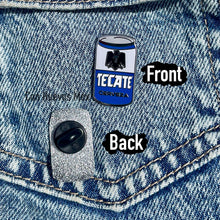 Load image into Gallery viewer, Tecate Metal Enamel Pin
