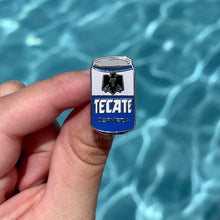 Load image into Gallery viewer, Tecate Metal Enamel Pin
