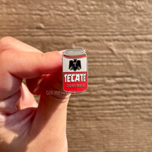 Load image into Gallery viewer, Tecate Metal Enamel Pin
