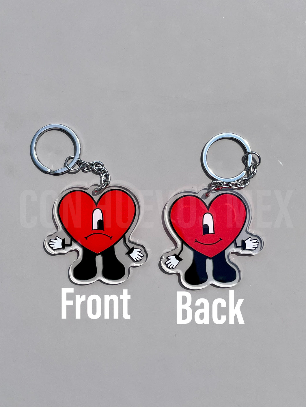 UVST double-sided acrylic keychain